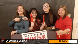 escape room mystery house torino La Bomba e la Spia