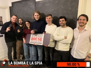 escape room mystery house torino La Bomba e la Spia