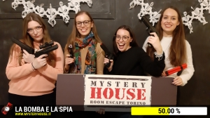 escape room mystery house torino La Bomba e la Spia