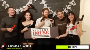 escape room mystery house torino La Bomba e la Spia