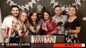 escape room mystery house torino La Bomba e la Spia