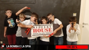 escape room mystery house torino La Bomba e la Spia