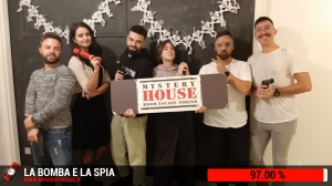 escape room mystery house torino La Bomba e la Spia
