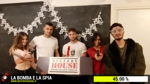 escape room mystery house torino La Bomba e la Spia