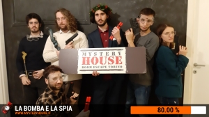 escape room mystery house torino La Bomba e la Spia