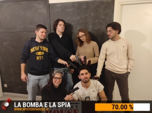 escape room mystery house torino La Bomba e la Spia
