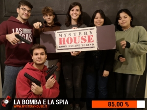 escape room mystery house torino La Bomba e la Spia