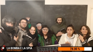 escape room mystery house torino La Bomba e la Spia