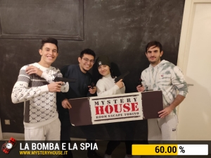 escape room mystery house torino La Bomba e la Spia