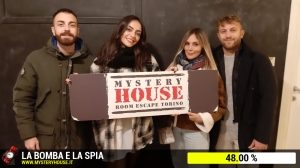 escape room mystery house torino La Bomba e la Spia
