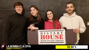 escape room mystery house torino La Bomba e la Spia