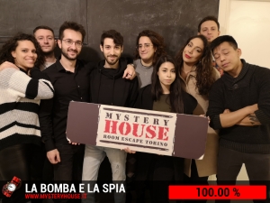 escape room mystery house torino La Bomba e la Spia
