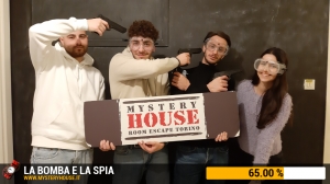 escape room mystery house torino La Bomba e la Spia