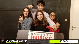 escape room mystery house torino La Bomba e la Spia