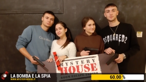escape room mystery house torino La Bomba e la Spia