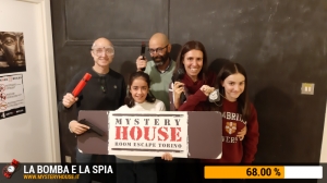 escape room mystery house torino La Bomba e la Spia