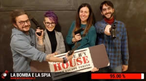 escape room mystery house torino La Bomba e la Spia