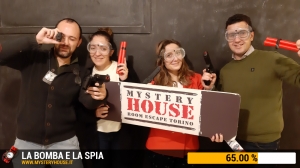 escape room mystery house torino La Bomba e la Spia