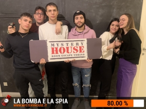 escape room mystery house torino La Bomba e la Spia
