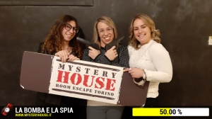escape room mystery house torino La Bomba e la Spia