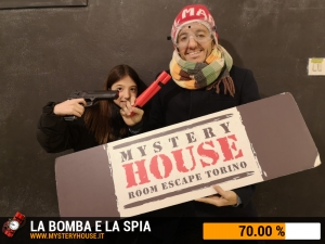 escape room mystery house torino La Bomba e la Spia