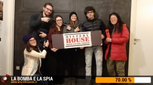 escape room mystery house torino La Bomba e la Spia