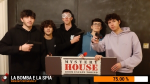 escape room mystery house torino La Bomba e la Spia