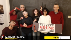 escape room mystery house torino La Bomba e la Spia