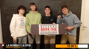 escape room mystery house torino La Bomba e la Spia