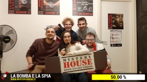 escape room mystery house torino La Bomba e la Spia