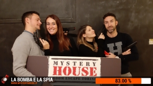 escape room mystery house torino La Bomba e la Spia