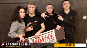 escape room mystery house torino La Bomba e la Spia