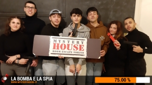 escape room mystery house torino La Bomba e la Spia