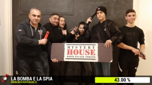 escape room mystery house torino La Bomba e la Spia