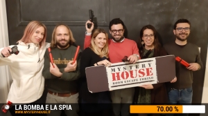 escape room mystery house torino La Bomba e la Spia