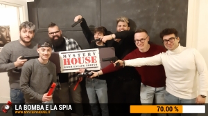 escape room mystery house torino La Bomba e la Spia