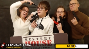 escape room mystery house torino La Bomba e la Spia