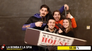 escape room mystery house torino La Bomba e la Spia
