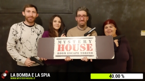 escape room mystery house torino La Bomba e la Spia