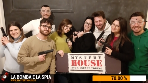 escape room mystery house torino La Bomba e la Spia