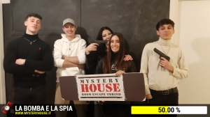 escape room mystery house torino La Bomba e la Spia