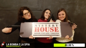 escape room mystery house torino La Bomba e la Spia