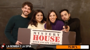 escape room mystery house torino La Bomba e la Spia