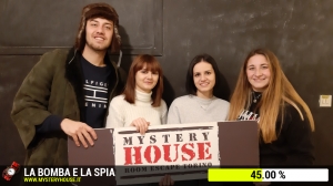 escape room mystery house torino La Bomba e la Spia
