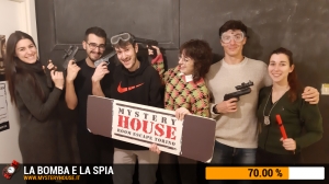 escape room mystery house torino La Bomba e la Spia