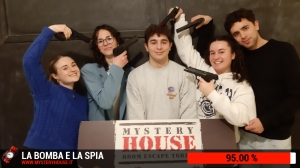 escape room mystery house torino La Bomba e la Spia