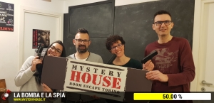 escape room mystery house torino La Bomba e la Spia