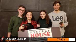 escape room mystery house torino La Bomba e la Spia