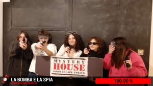 escape room mystery house torino La Bomba e la Spia