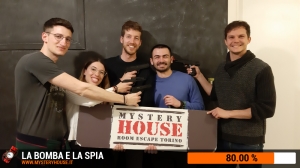 escape room mystery house torino La Bomba e la Spia